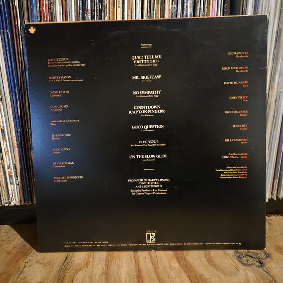 Lee Ritenour 'Rit' Vinyl Record - Picture 2 of 4